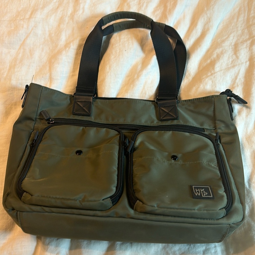 HKWIP BAG army green color used but still in good condition!
